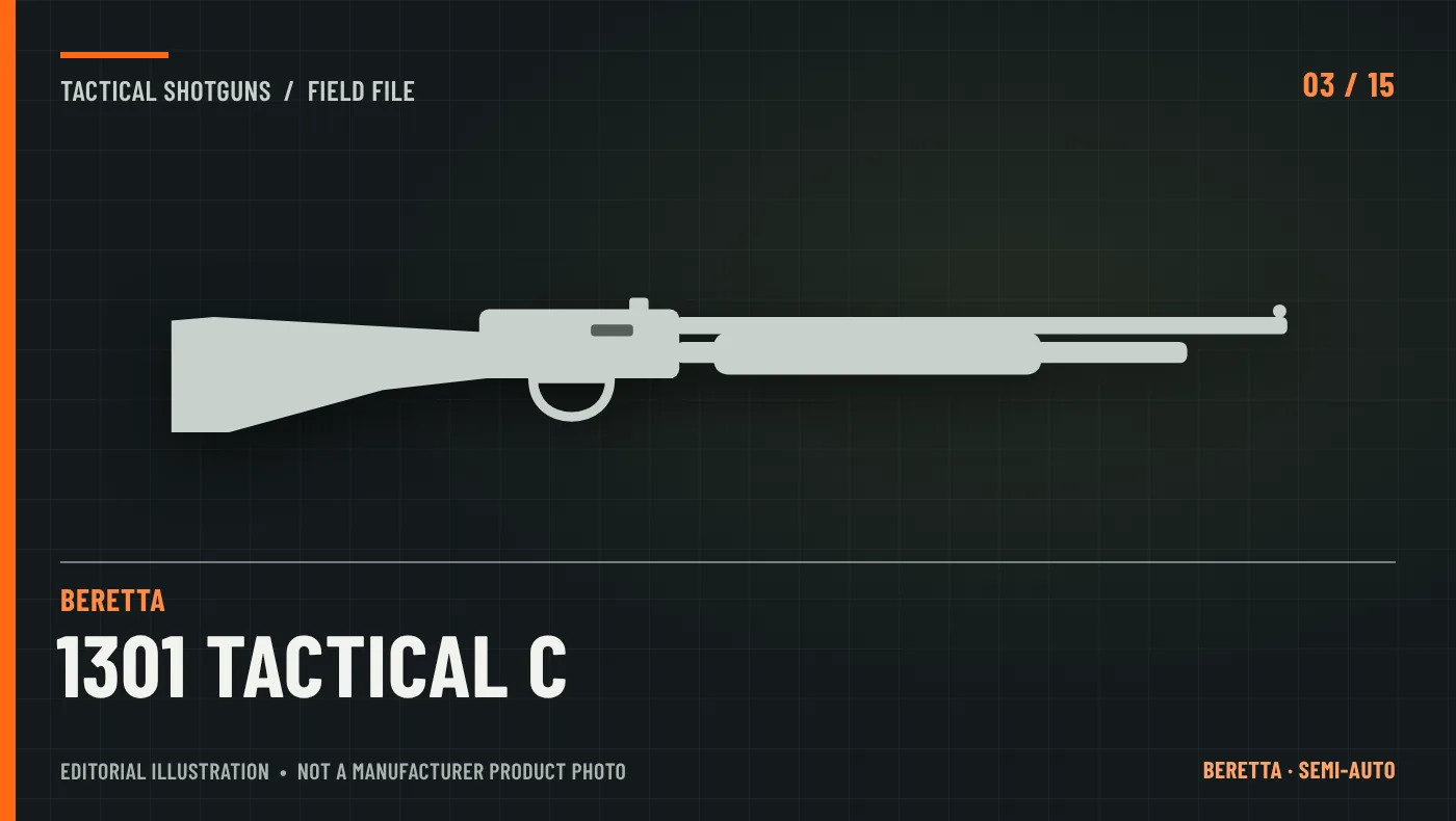 Illustrative graphic for Beretta 1301 Tactical C