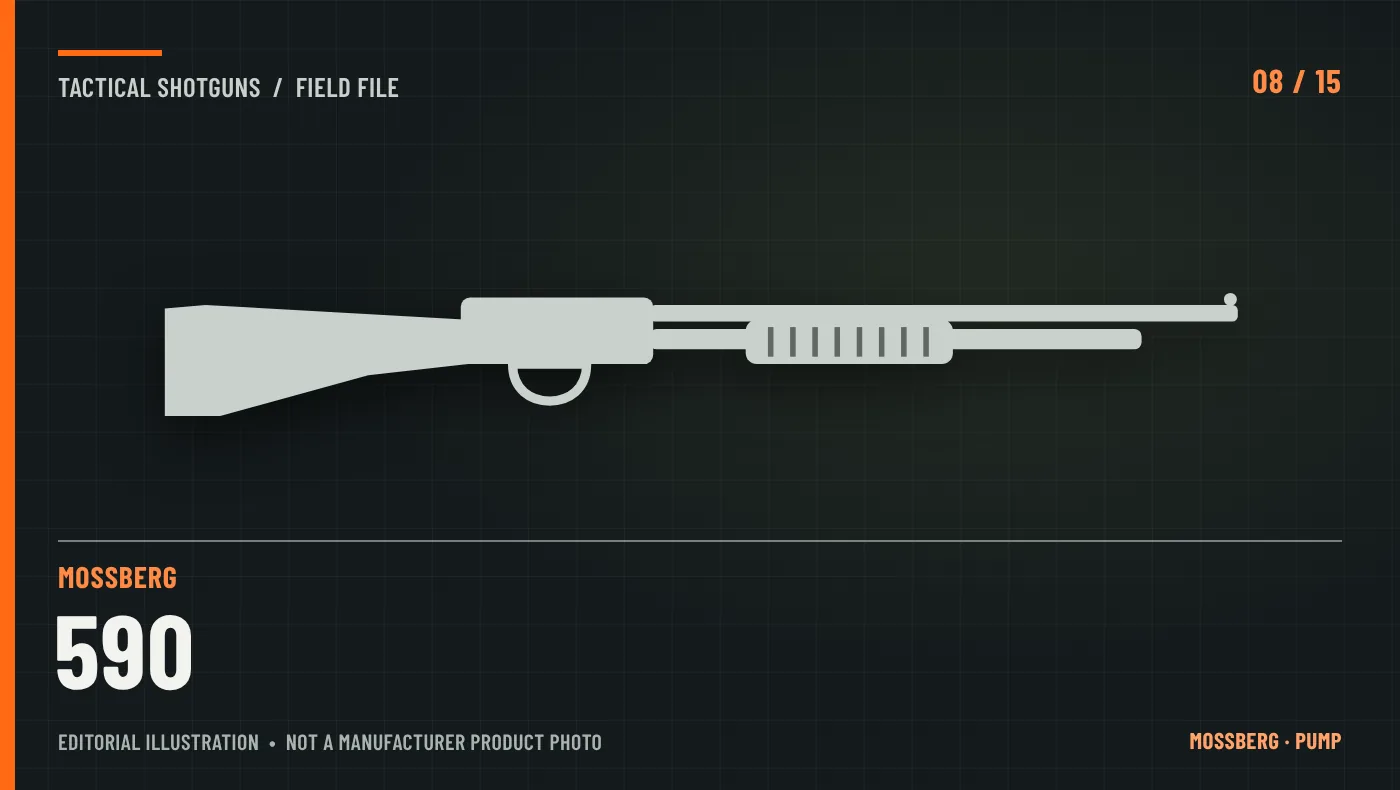 Illustrative graphic for Mossberg 590