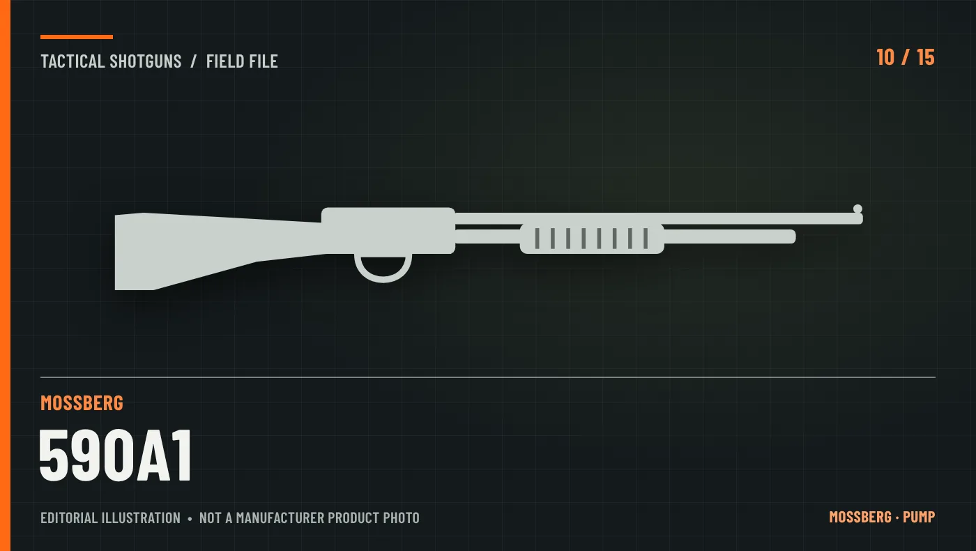 Illustrative graphic for Mossberg 590A1