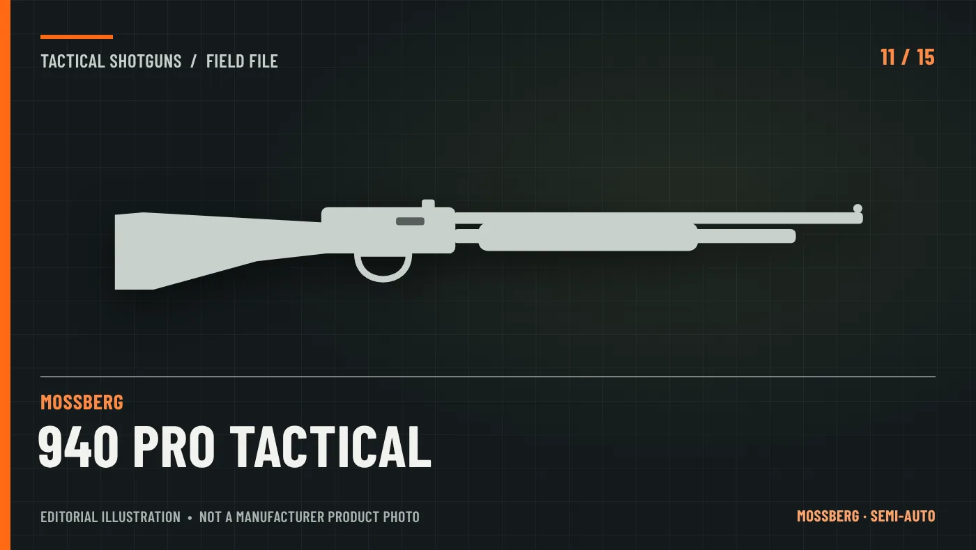 Illustrative graphic for Mossberg 940 Pro Tactical