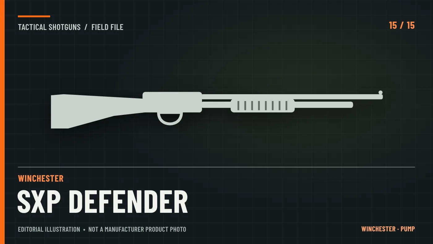 Illustrative graphic for Winchester SXP Defender